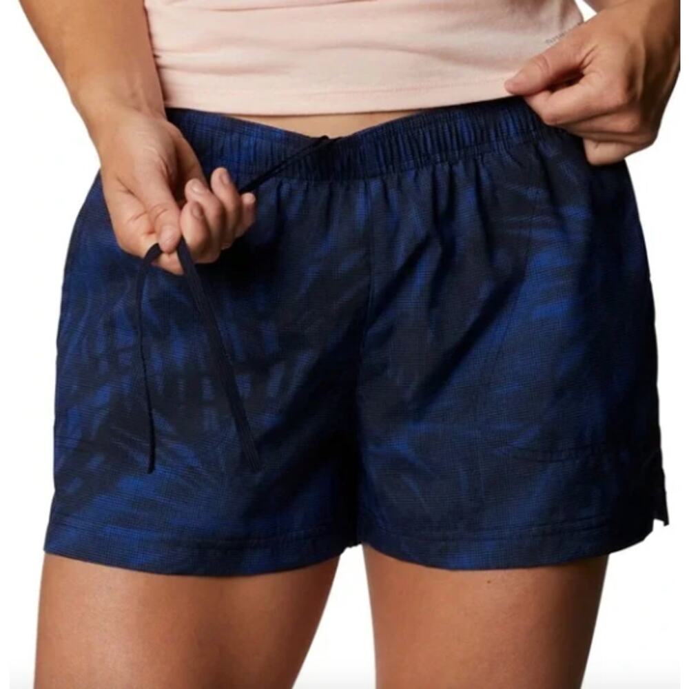 Columbia Sandy River II Blue Print Short Size S